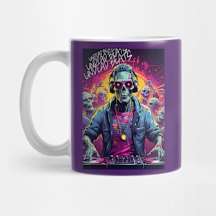 Halloween Zombie DJ Party Mug